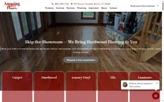 Amazing Hardwood Floors LLC website