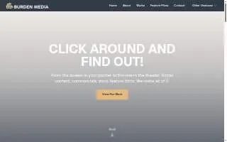 Burden Media website