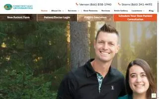 Connecticut Valley Orthodontics website