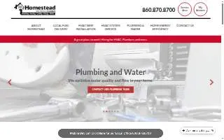 Homestead Comfort website