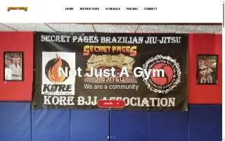 Secret Pages Brazilian Jiu-Jitsu, LLC. website