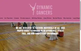 Dynamic Dancers website