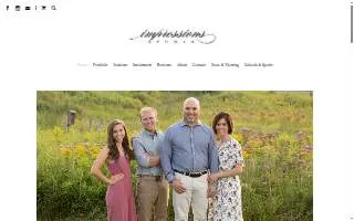 Impressions Studio website