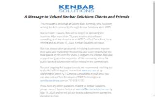 Kenbar Solutions - ACT Consultants