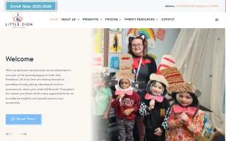 Little Zion Pre-School website