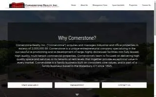 Cornerstone Realty Inc website