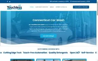 Mr. Touchless Car Wash website