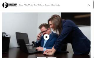 Bantam Financial website