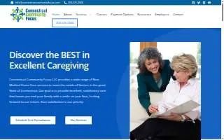 Connecticut Community Focus LLC (Home Care Agency) website