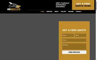 DeBritos Home Improvement & Remodeling website