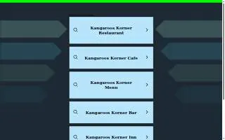 Kangaroo's Korner Early Learning website