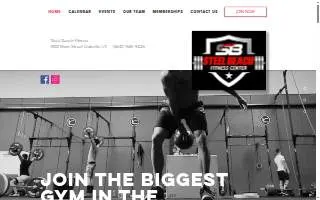 Steel Beach Gym website