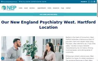 Connecticut Psychiatry of West Hartford website