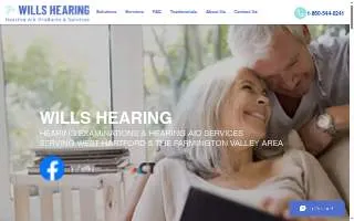 Wills Hearing LLC website