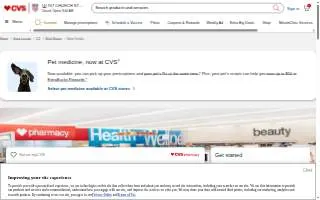 CVS Pharmacy of West Haven website