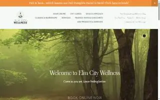 Elm City Wellness on Orange website