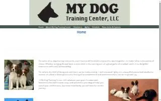 My Dog Training Center LLC website