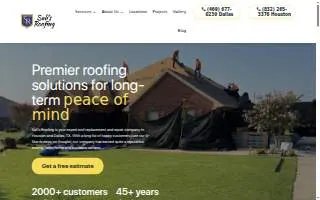 Salinas Roofing Gutters Siding Contract website
