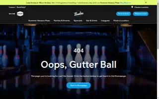Bowlero Norwalk website