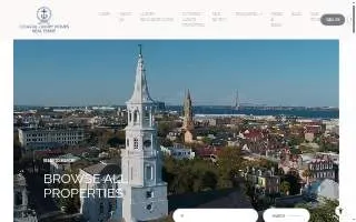 Coastal Luxury Homes website