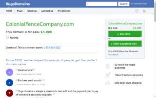 Colonial Fence Company