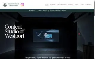 Content Studio of Westport website