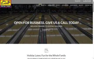 Holiday Lanes website