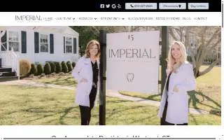 Imperial Dental Associates website
