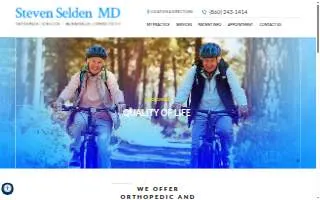 OrthoConnecticut Coastal Orthopedics of Westport website