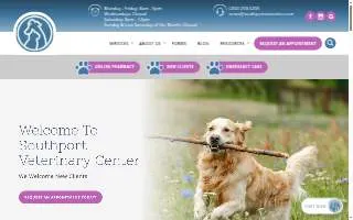 Southport Veterinary Center website