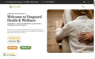 Vanguard Health & Wellness website
