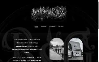 Black Shark Gallery website