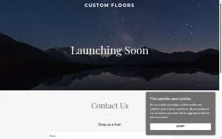 Custom Floors of Wethersfield website
