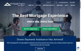 Mortgage Equity Partners of Wethersfield website