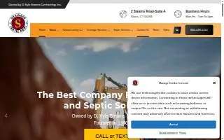 Drainage Septic Pros website
