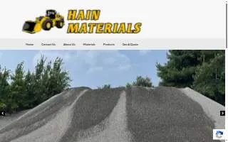Hain Materials Corp website