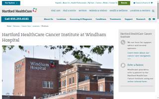 Hartford HealthCare Cancer Institute at Windham Hospital