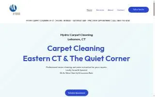 Hydro Carpet Cleaning website