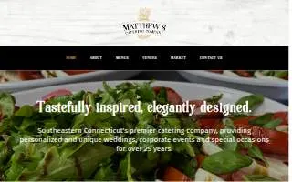Matthews Catering Company website