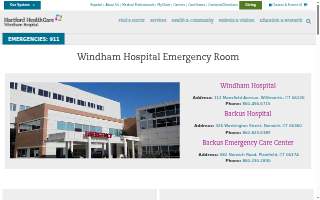 Windham Hospital Emergency Room