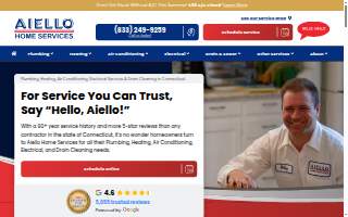 Aiello Home Services- Plumbing, Heating, AC, Electrical & Drain Cleaning