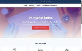 Central Cardiology Clinic website