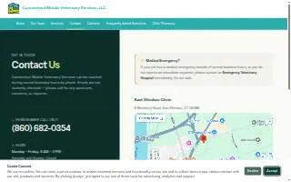 Connecticut Mobile Veterinary Services, LLC website
