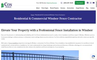 Cox Fence of Windsor
