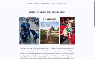 Joyful Paws Service Dogs