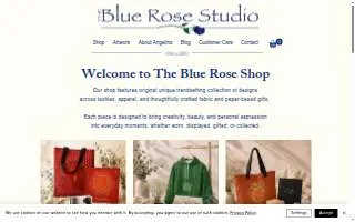 Blue Rose Studio website