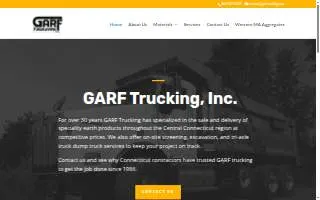 Garf Trucking Inc website