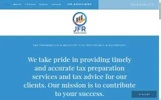 JFR Associates website
