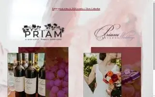 Priam Vineyards a Winiarski Family Vineyard website