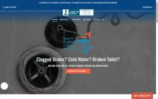 Quality Plumbing and Drain website